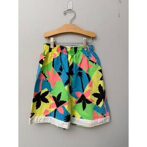 Vintage Special Effects Youth Small 8-10 years Tropical Shorts 90s Fluorescent